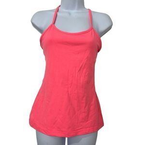 Lululemon, athletic tank top peach size 6. A646